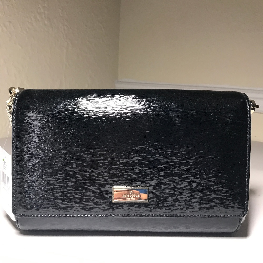 Kate Spade Greer Bixby Place Black Crossbody Purse